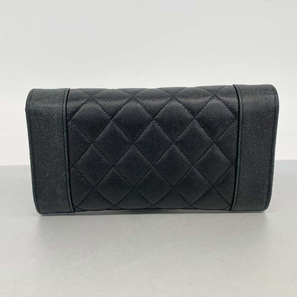 CHANEL Black Caviar Leather Wallet - Picture 9 of 9